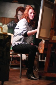 Picture of Caroline Esbenshade painting