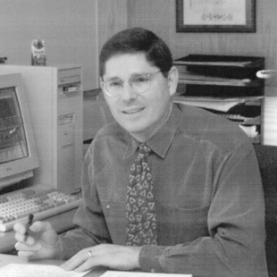 Dr. Cole Welter in his office in 1995