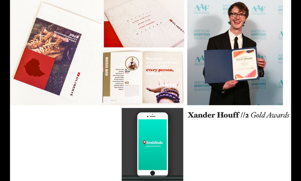 Xander Houff - 2 Gold Awards