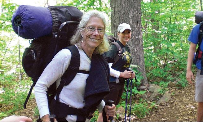 Kate Kessler gives students a taste of the Appalachian Trail