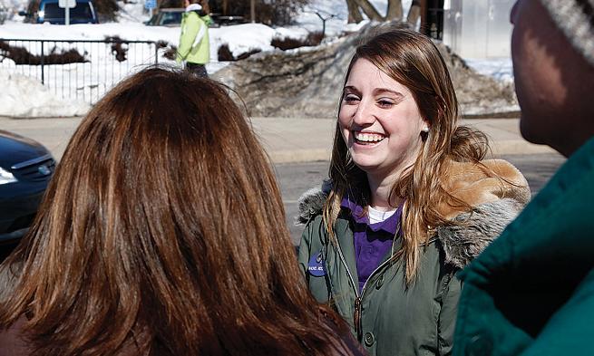 Rachel Rosenburg, Student Ambassador and 'typical Duke'