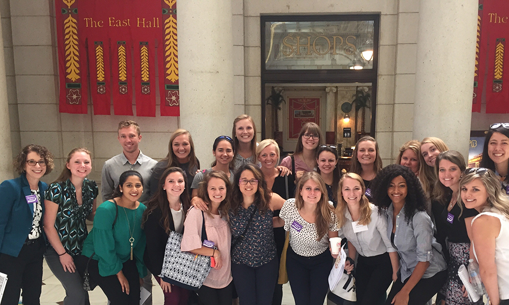 OT students on capital hill