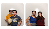JMU students in photo booth