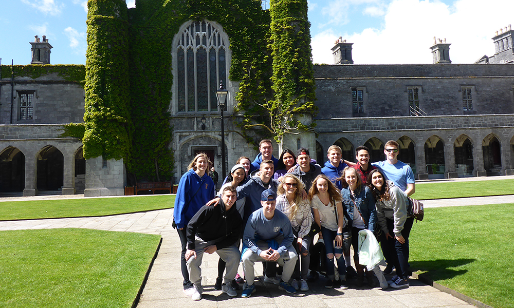 CIS Students in Ireland exploring CIS industry - 2017