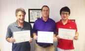 Mike Mitri, Carey Cole & John Guo - DSI CIS award Winners 2016