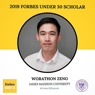 Worth Zeng - Forbes Under 30 Summit - 2019