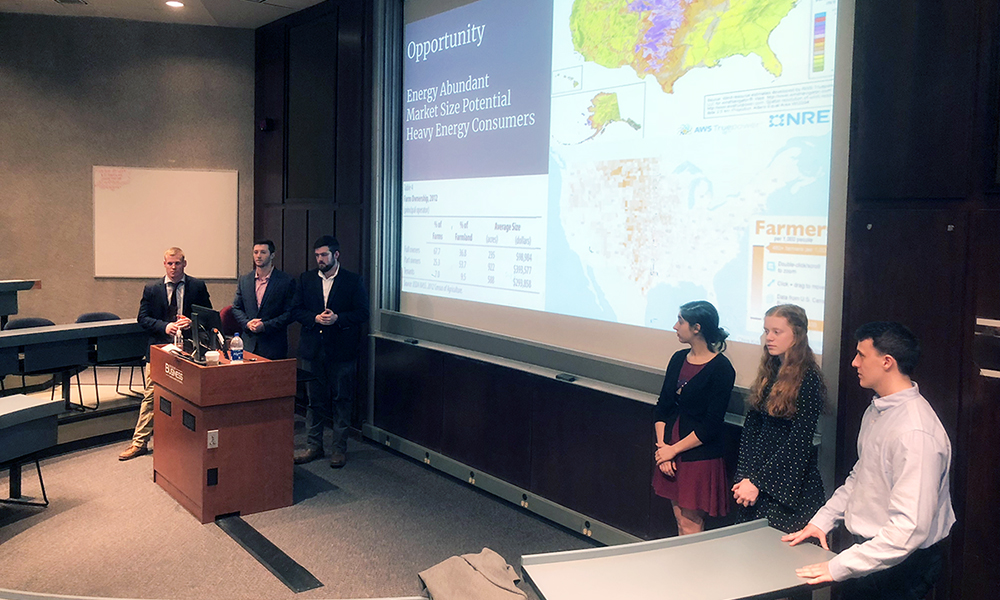 Management students compete in National Wind Energy Competition - 2018