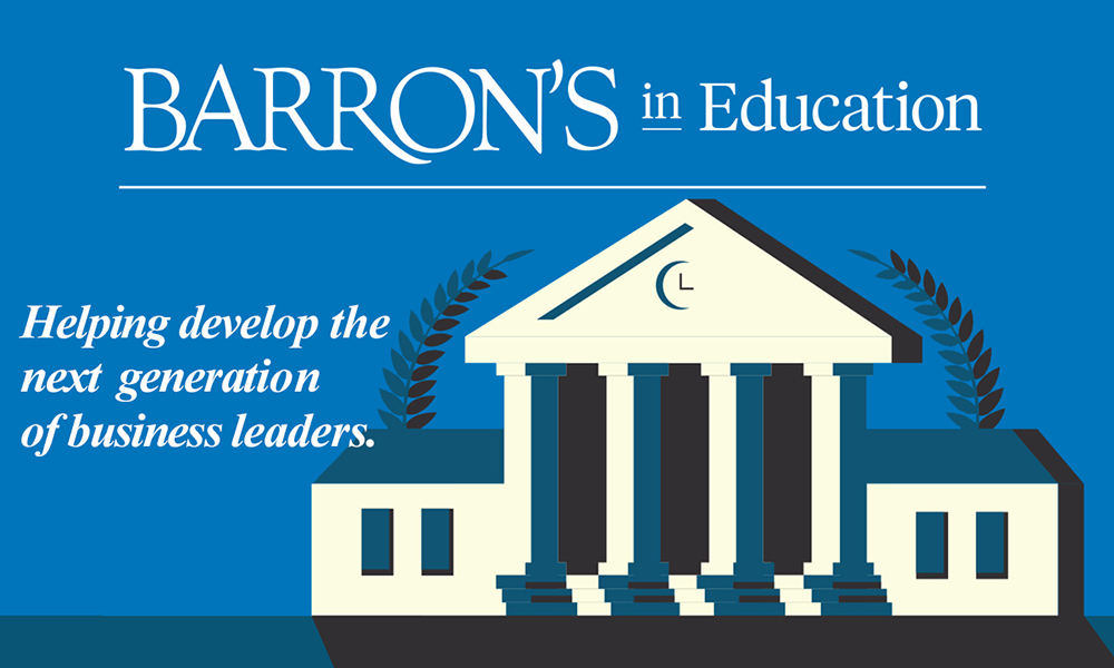 Barron's in Education - Helping develop the next generation of business leaders.