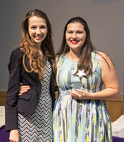 Mary Smilack at the Dolley Awards