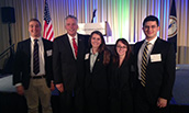 JMU College of Business Students with Governor Terry McAuliff at VITAL conference in 2015