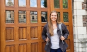 Meghan Bailey ('21) in Antwerp - summer 2019