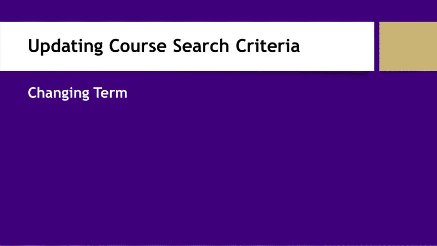 Search Course by Subject