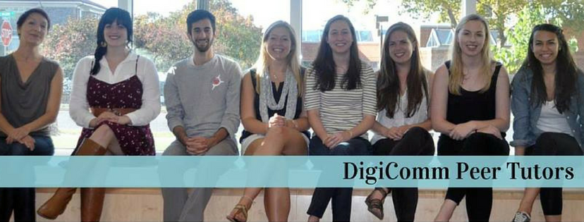 Picture of the founding tutors of DigiComm: 2014-2015