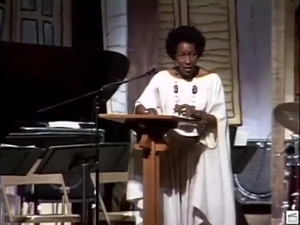 Mari Evans reading at the 1994 Furious Flower Poetry Conference