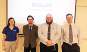 Ecolab visits HM 211 in 2015