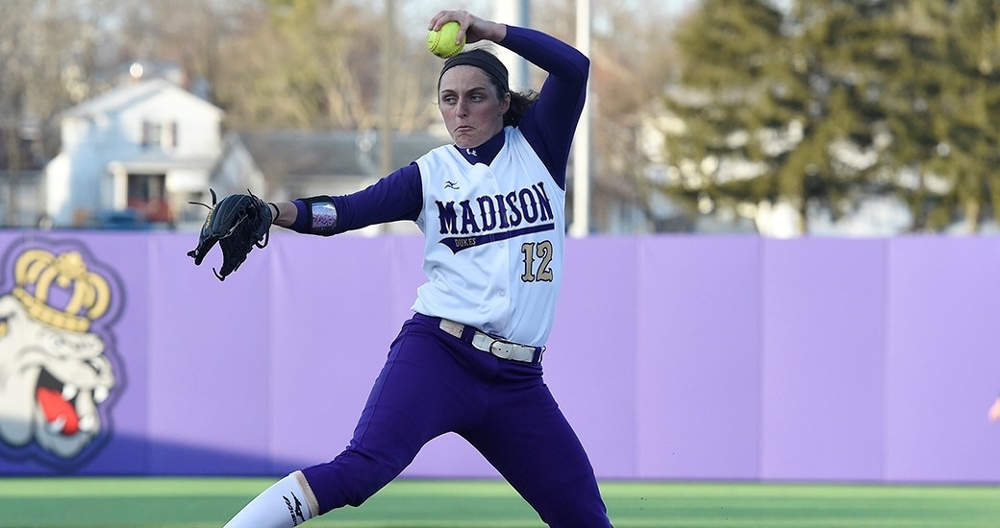 Jailyn Ford Pitching for JMU 2015
