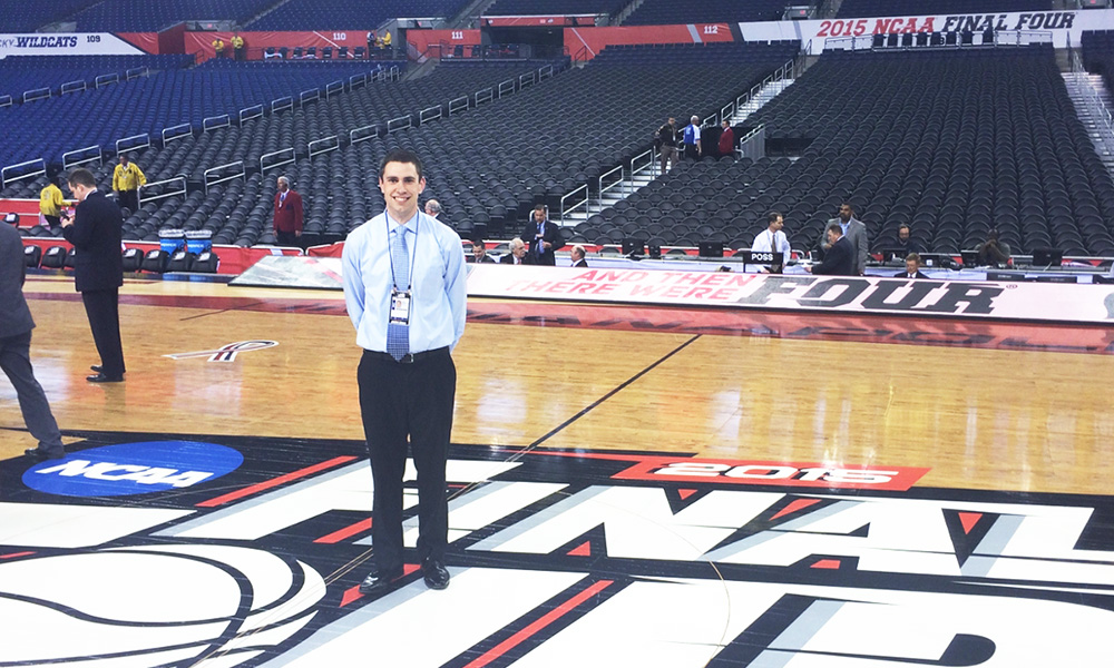 Joseph Kuykendall at NCAA Final Four in 2015