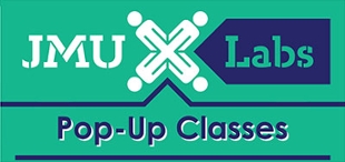 Logo from flier advertising pop up classes