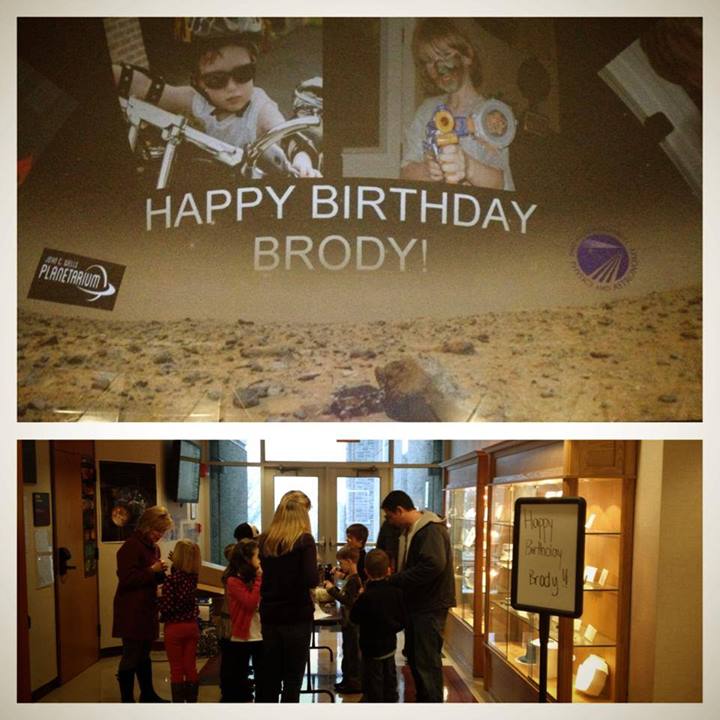 Happy Birthday Brody sign 