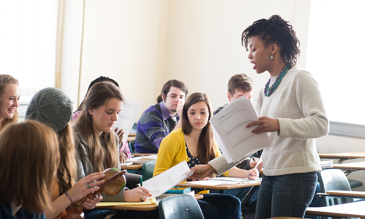 Papers handed out during JMU Honors class