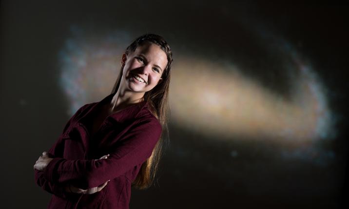 JMU physics major Emily Dick ('16)