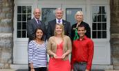 Photo of JMU recipients of Governor's Volunteerism and Community Service Award
