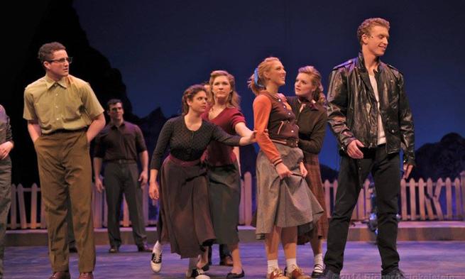 Caitlin McAvoy in the JMU production of All Shook Up