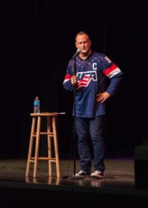 Dave Coulier has a conversation with his audience.