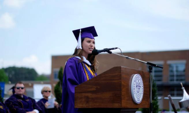 Rosemary Girard Delivers Commencement Speech feature