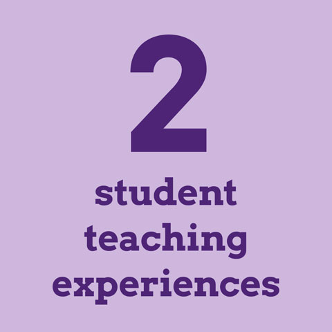 2 student teaching experiences