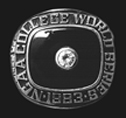 1983 NCAA College World Series Ring