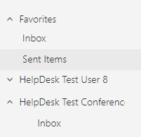 Accessing Shared Mailboxes and Resources Screenshot