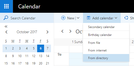 Accessing Shared Mailboxes and Resources Screenshot