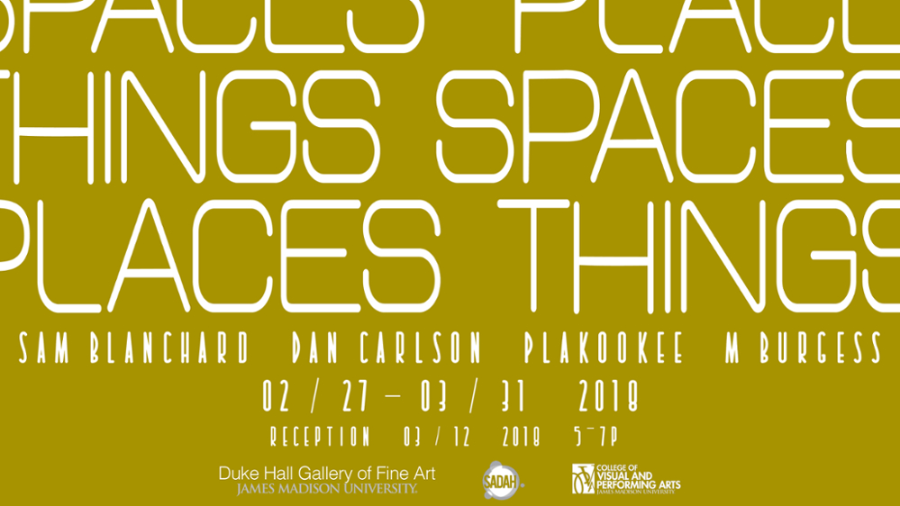 spaces places things group sculpture exhibition