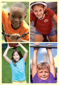 Fighting Obesity - Active Kids pictured