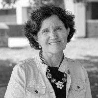 Susan Sumner, PhD (black-and-white portrait)