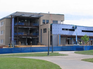 bioscience building construction site