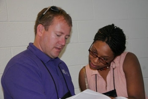 Teachers discuss the "We the People" materials