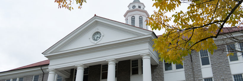 Wilson Hall in the fall