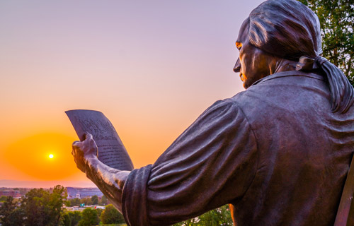 James Madison statue