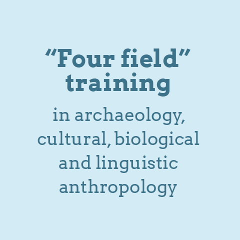 "Four field” training in archaeology, cultural, biological and linguistic anthropology 