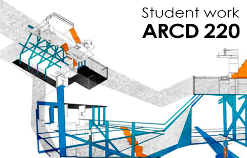 student work, ARCD 220