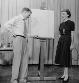 Dr. Diller with Dr. Theodore in a ViewPoint show in the 1950s