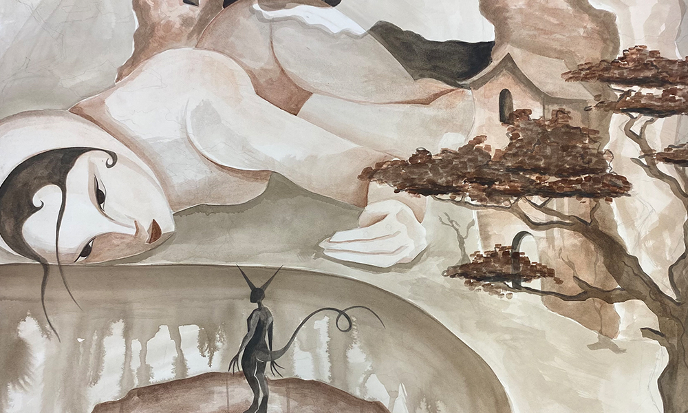 fantasy ink wash example