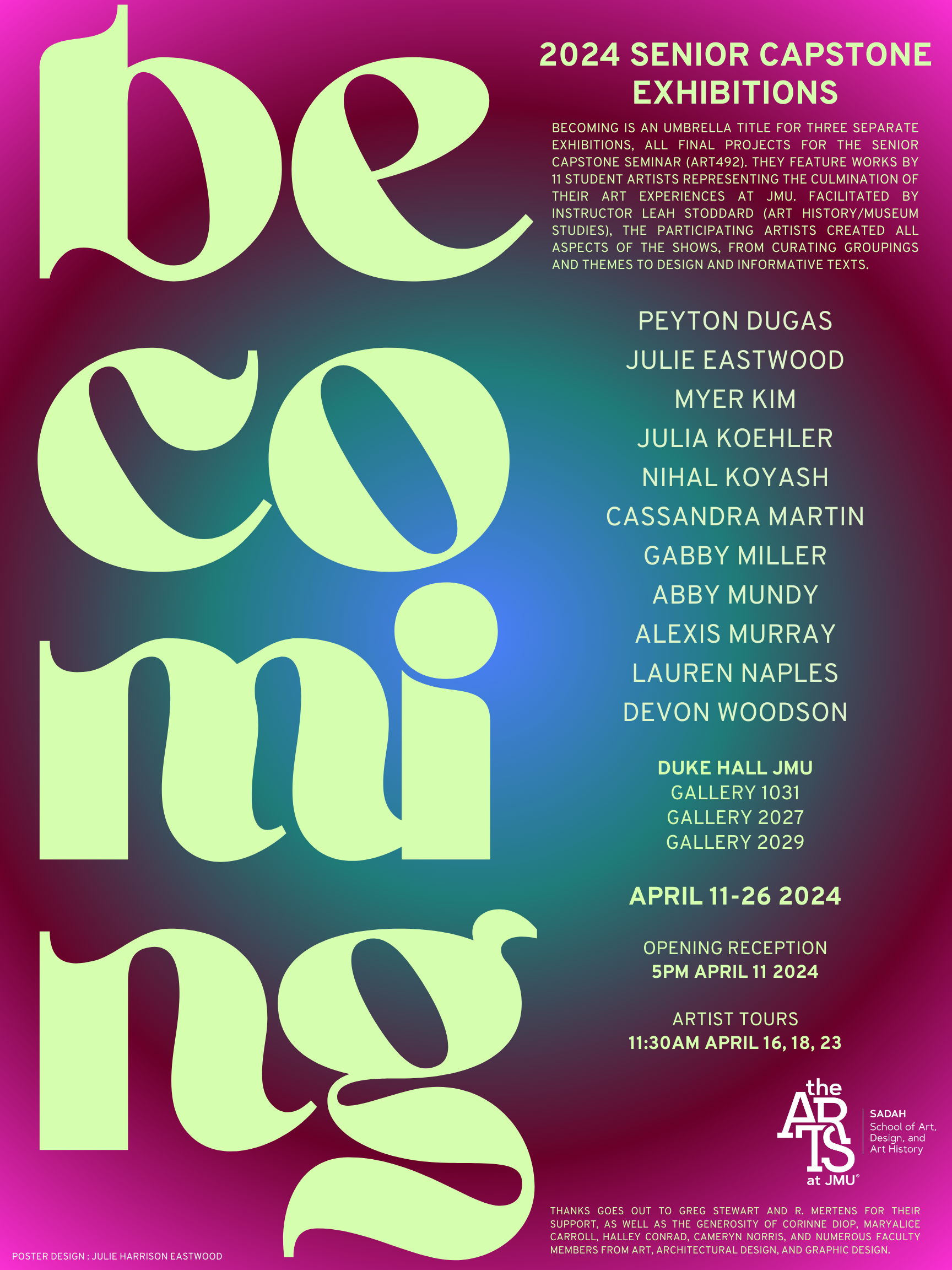 Becoming Poster