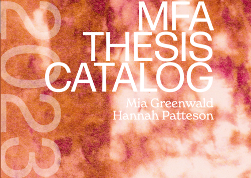 MFA Thesis Catalog 2023