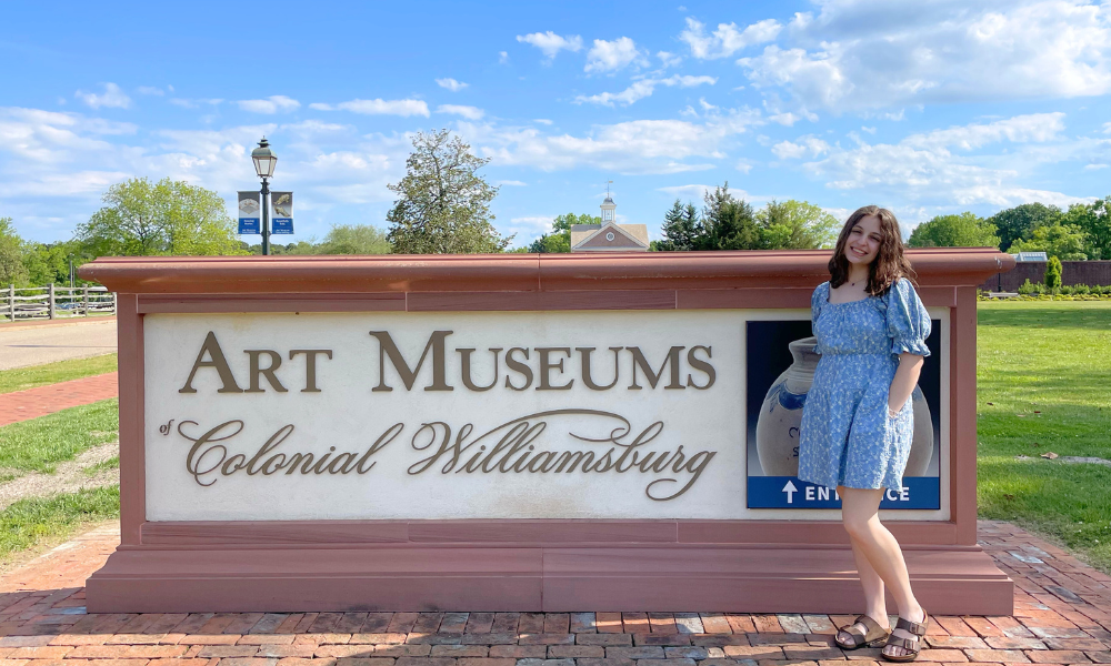 Emily Nootbaar selected as Art Museums of Colonial Williamsburg’s Americana Foundation curatorial intern