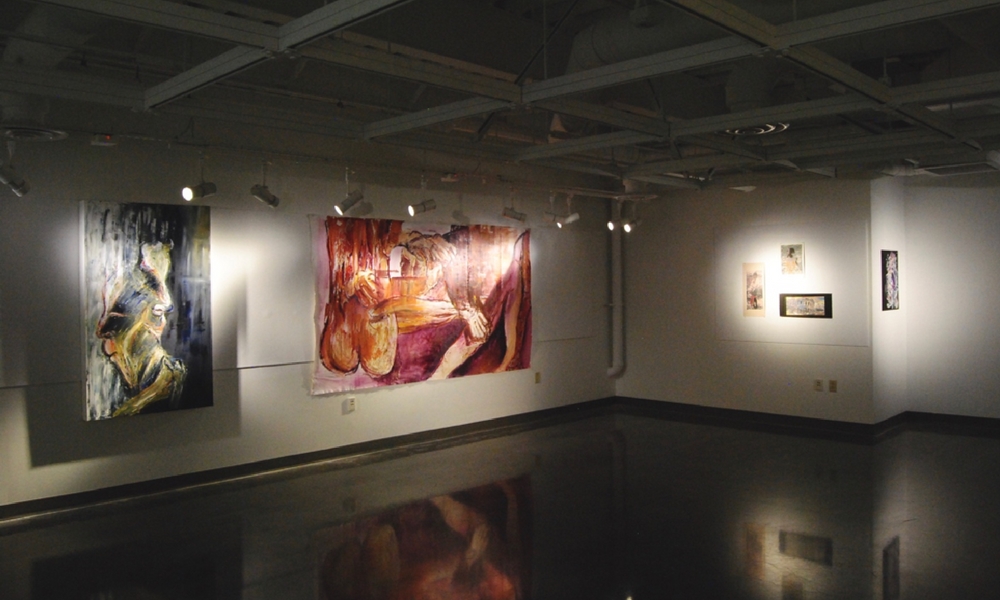 Front wall exhibition by Pottle