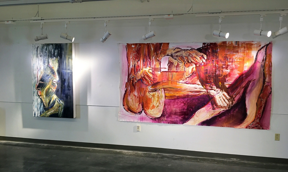 Two paintings by Pottle