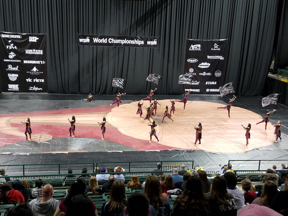 JMU Nuance Winterguard named as a finalist in WGI World Championships JMU